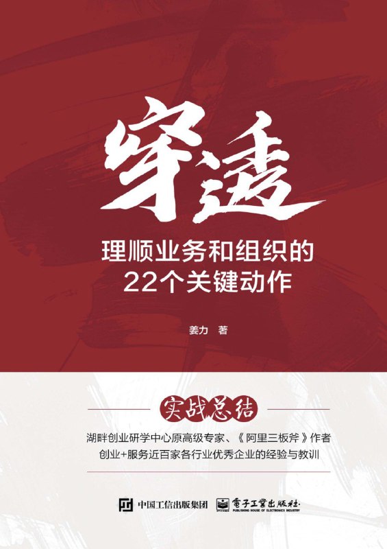 《穿透：理顺业务和组织的22个关键动作》（azw3+epub+mobi+pdf)